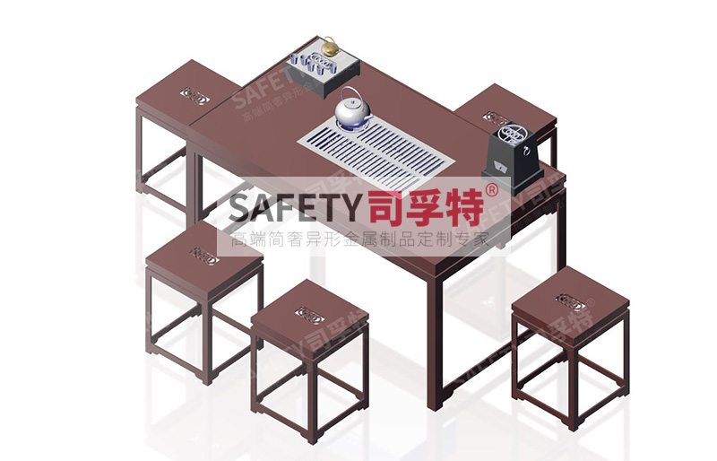 圍爐煮茶驟然爆火，一套好的圍爐茶桌必不可少[司孚特圍爐茶桌,炭火爐](圖3)